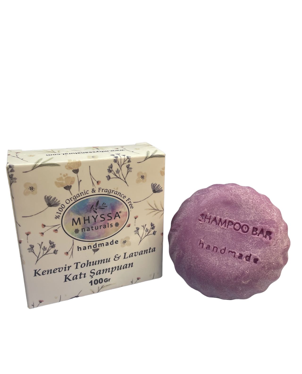 Lavanta& Kenevir Tohumu yağı Katı Şampuan 100g